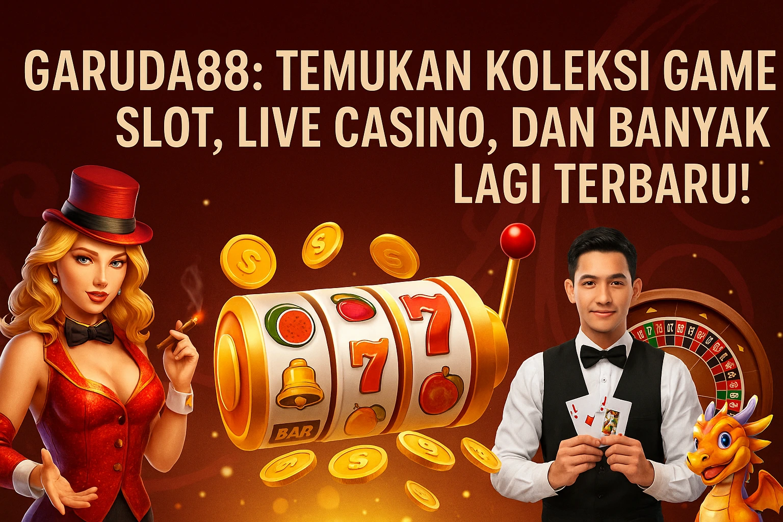 Garuda88: Temukan Koleksi Game Slot, Live Casino, dan Banyak Lagi Terbaru!